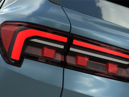 Thiết kế đuôi xe ấn tượng trên Ford Territory Titanium