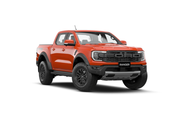 Ford Ranger Raptor đỏ - xám