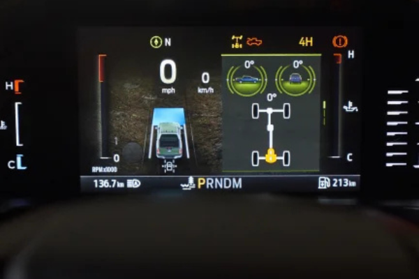 Cụm đồng hồ kỹ thuật số