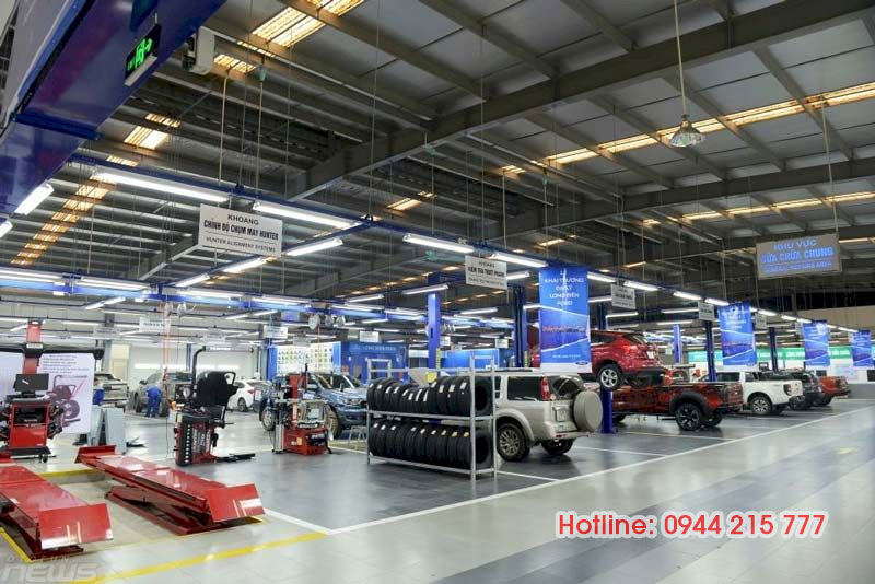 Bảo dưỡng & Làm xe Ford chính hãng tại TP Vinh